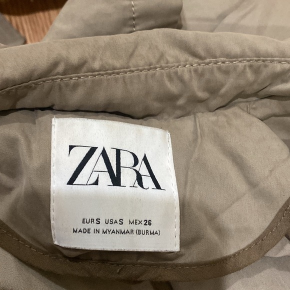 Zara Classic Women's Trench Coat - Picture 13 of 17